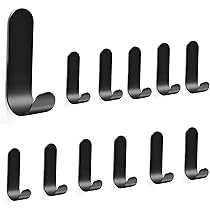 Ganci Adesivi Inossidabili 4 Pezzi – Impermeabili, Carico 6.8kg, Per Bagno E Cucina – Design Moderno, Facili Da Rimuovere