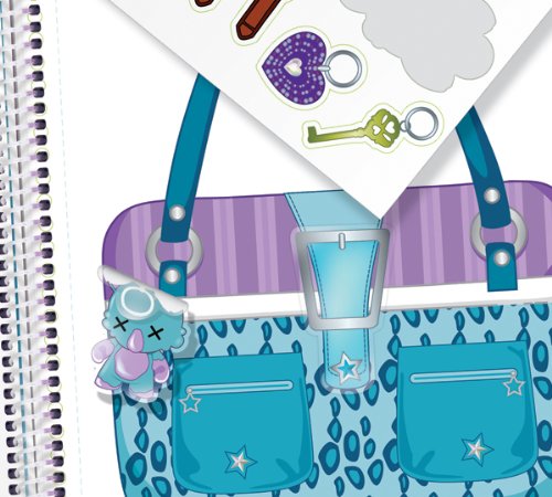 Imagen 6 de Four Trading B.V. 1422 - Cuaderno para diseñar bolsos de moda Style Me Up [importado de Alemania]