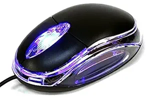 WETEK Wired USB Mouse for Computers and laptops, for Right or Left Hand Use, (Multicolored)