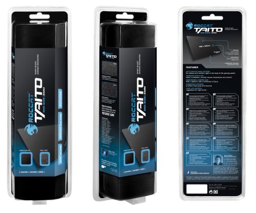 Roccat Taito Gaming Mauspad (Mid-Size, 400 x 320mm, 5mm) schwarz - 5