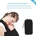 Ldex Soft Baby Slings | Compact and Comfortable Baby Wraps | Pure Cotton/Spandex | Nursing Cover | Suitable for Newborns To 35 Lbs | Nice Baby Shower Item | (Black)