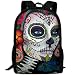 Produktbild Sugar Skull Candy Canvas Laptop Backpack Cute School College Shoulder Bag for Women Men