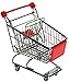 Produktbild Deko Einkaufswagen Metall mini ca. 14 x 14 cm