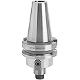BT40 FMB22 45 Face Mill Cutter Holder, Shank Face Mill Tool Holder, Milling Machine Collet Holder Milling Machine Collet CNC Alloy Steel High Hardness Vibration Resistance Robust Face Mill Arbor