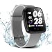 Produktbild Verpro Bluetooth Smartwatch Wasserdicht Fitness Uhr, Fitness Tracker Sport Uhr mit Schrittzähler und Pulsmesser, Intelligente Armbanduhr für Herren Damen, Grau