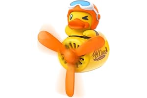 BEE&FLOWER Diffuseur d'Arôme de Voiture Canard de Dessin Animé - Clip Désodorisant Créatif avec Parfum