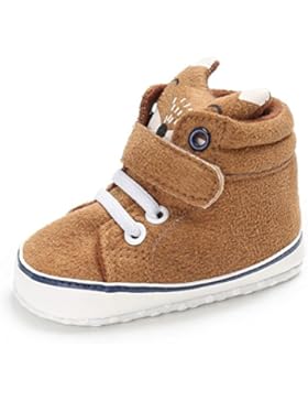 Babyschuhe,Sannysis Baby Mädchen Jungen Fox High Cut Schuhe Sneaker rutschfeste weiche Sohle Kleinkind 6-18Monat...