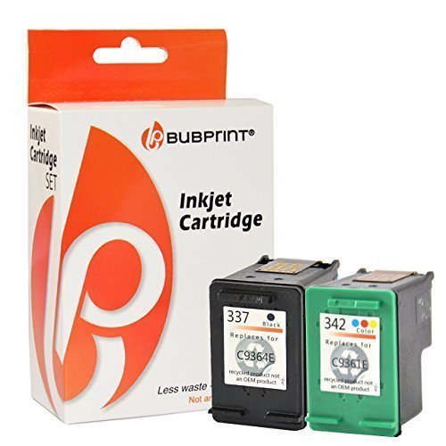 2 Druckerpatronen kompatibel für HP 337 + 342 set