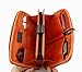 Price comparison product image Naamio Clutch For 7 " Tablet / iPad Mini / Nexus 7 / Kobo Wireless / Sony PRS-T1 eReaders Case & Other Device Cover - Chocolate & Burnt Orange