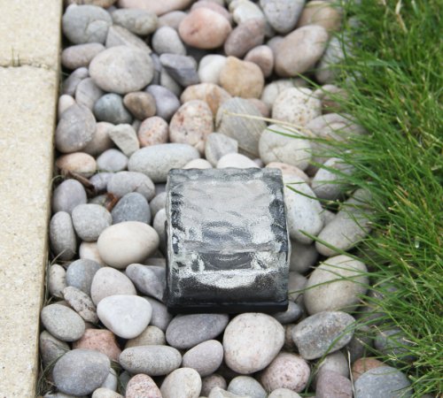 Frostfire Farbige Solarlichter, Eisblöcke, 3 Stück - 3