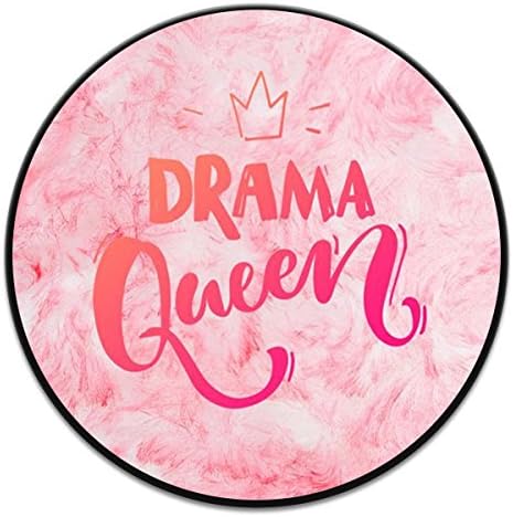 Customstand Customize Expanding Stand Pop Grip Mount Holder Sockets for iPhone,Samsung Galaxy,all Cellphones and Tablets - Drama Queen Black