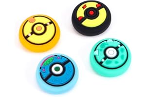 Viwind Thumb Grip Caps Compatible con Nintendo Switch/OLED/Switch Lite,Silicona Suave Joy-con Joystick Grip Cute 3D Analog Stick Cover-Ball B