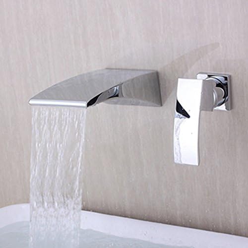 Different Price Flexible Chrome Brass Square Waterfall Kitchen Sink Single Lever Faucet Mix Tap Best Promotion