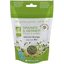 Germoir Germ'line Lot De 2 - Pour Graines à Mucilage (lin, Basilic, Chia...) - Sans BPA, 14.5x14.5x7cm
