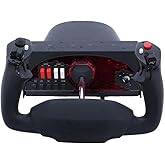 HONEYCOMB Aeronautical Alpha Flight Controls Yoke & Switch Panel in Luftfahrt-Qualität für Flug-Simulatoren | Universelles St