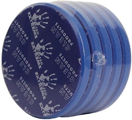 CLEANPRODUCTS Orbital Polishing sponge medium-retikuliert-blau-165/20mm Set with 5 Pcs for the Vehicle Polish Polishing accessories/Polishing paper for the Polishing machines Pro Product for