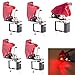 Produktbild Qiorange 5x Kill Switch Auto Lastwagen KFZ Boot 12V 20A Rot Look LED Kippschalter Schalter LED Licht Schalter EIN/AUS