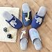 Family Winter Warm & Cozy Indoor Shoes Child Cartoon House Slipper, G