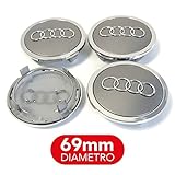 llantas audi a3 sportback 2015 - 4 tapones tapacubos 69 mm A3 A4 A5 A6 A7 TT Q3 Q5 Q7 Círculos Aleación Tachuelas A + +
