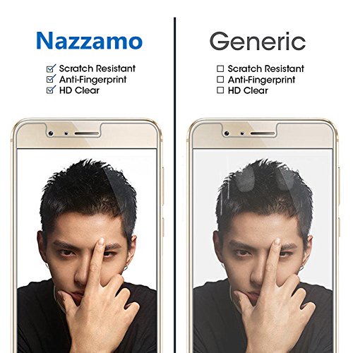 2-Pack Huawei Honor 8 Cristal Templado Protector de Pantalla Nazzamo Huawei Honor 8 Templado Vidrio Protector de Pantalla Ultra-trasparente Sin Burbujas Resistente a Ara azos reviews 2-Pack Huawei Honor 8 Cristal Templado Protector de Pantalla Nazzamo Huawei Honor 8 Templado Vidrio Protector de Pantalla Ultra-trasparente Sin Burbujas Resistente a Ara azos