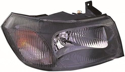Ford Transit Mk6 Van 2000-2006 Headlight Headlamp Black Inner Drivers Side O/S