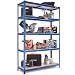 Produktbild VonHaus Extra Wide Heavy Duty Schwerlastregal Stahl & MDF Tier 5 Regale Regal oder Workbench - Massiver 1325Kg Kapazität