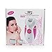 Pinkiou Lady Facial Hair Removal Electric Epilator Bikini Shaver Fashion Modeling Defeatherer Barber Rechargeable (Pink)