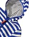 Boys Baby Stripe Zip Front Hooded Jacket 9-12 Months