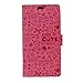 Price comparison product image Tianqin Sony Xperia XZ1 Compact(4.6") Case, Wallet Case Classic Style Magnetic Closure Clamshell Bracket Cover With Card Slots Hidden Pocket Leather Wallet Cover for Sony Xperia XZ1 Compact (Pink)