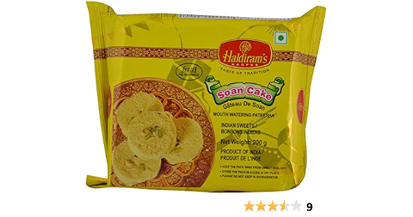 Haldiram's soan cake 200g (8904004405224)