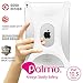 Produktbild PALMO iPad Air/AIR2/Pro 9,7 Schutzhülle Ver2.0 (schwarz) – Red Dot Award: Product Design 2017 & Good Design Award 2015 Winner – US Militär Drop getestet – Einhand-Kontrolle – ultraleichtem, kratzfest, Premium Silikon Cover w/Finger Gurt für Drop Prävention, Extended Daumen erreichen – Impact, Stößen, Staub Proof Bumper – Apple Smart Cover/Keyboard (schwarz) weiß weiß 10,5 Zoll (26,7 cm)