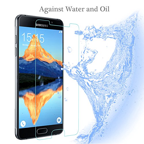 Samsung Galaxy A5 (2016) Schutzfolie, 2 Stück POOPHUNS Samsung Galaxy A5 (2016) Panzerglas, 9H Härtegrad, 99% Ultra Transparenz Full HD, Blasenfrei, Einfache Installation und Hohe Qualität - 5
