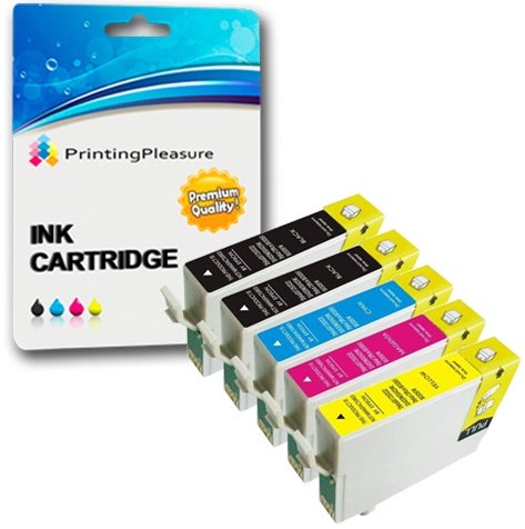 5 Tintenpatronen kompatibel zu Epson T1816 (18XL) für XP-102 XP-202 XP-205 XP-212 XP-215 XP-225 XP-30 XP-33 XP-302 XP-305 XP-312 XP-315 XP-322 XP-325 XP-402 XP-405 XP-405WH XP-412 XP-415 XP-422 XP-425 - Schwarz/Cyan/Magenta/Gelb, hohe Kapazität