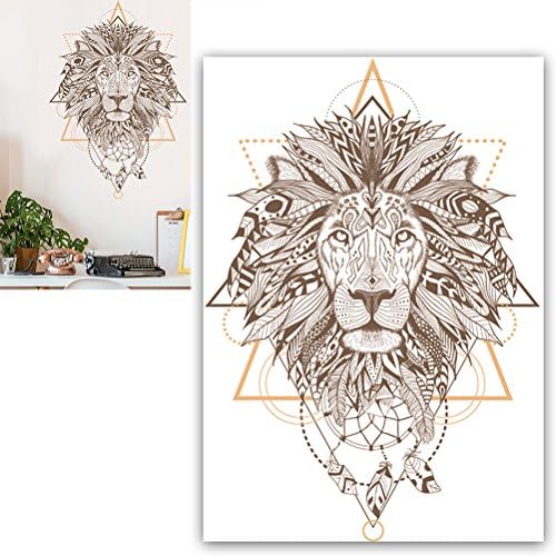 American Natives Wall Stickers Indian Style - Lion