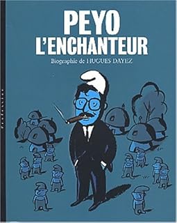jaquette livre Peyo l'Enchanteur : Biographie de... - Version couverture dessin
