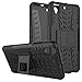 Kaira Tough Hybrid Armor Back Cover Case with Kickstand Back Case Cover For Huawei Honor Holly 3 (Black) RS.249.00