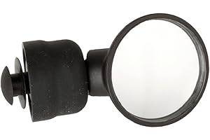 M-Wave Unisex Adult Spy Micro 3D Bicycle Mirror - Black, One Size