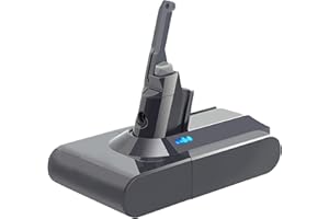 BONADGET 4600mAh Batterie pour Dyson V8, Batterie de Rechange pour Dyson V8 Absolute Animal Fluffy Motorhead