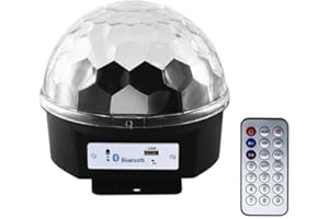 LAMP LIGHT Kovalmax® Sfera luce led rgb lampada effetti strobo da discoteca dj porta usb multicolore