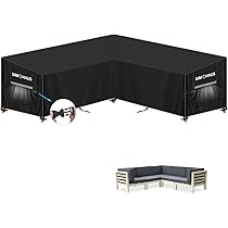 Copertura Impermeabile Per Tavolo Da Giardino - Tessuto Oxford 420D Resistente Ai Raggi UV - Foto 4