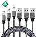 Produktbild EASHION Phone Ladekabel Kabel [3 Pack 1m+2m+3m] – phone Ladekabel & Datenkabel für Phone 8/8 Plus/7/7 Plus/6s/6s Plus/6/6 Plus/5s/5c/5/SE, iPad Mini 2/3/4/Air (kohlschwarz)