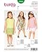 Produktbild Burda 9360 Schnittmuster Kleid, Bluse und eingereihter Rock (Kids, Gr. 92-122) Level 2 leicht
