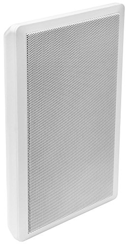 Pronomic FLS-540 WH Flatpanel Wandlautsprecher Boxen Paar (HiFi Flachlautsprecher, 2-Wege Box, 5,25
