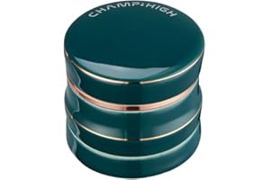 CHAMP HIGH Grinder in porcellana; verde, 4 pezzi; Ø 63 mm