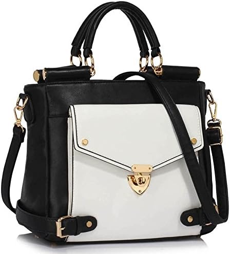 New Women Designer HandBags Ladies Faux Leather Shoulder Tote Satchel Cross Body Grab Handbags