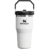 Stanley The IceFlow&trade; Flip Straw 2.0 Tumbler 0.59L / 20oz Chalk Termos AS10134250117 Metal
