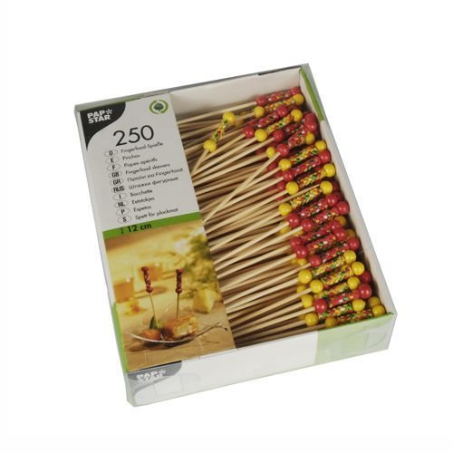 250 Fingerfood – Spieße 12 cm ‚Mexico‘ - 3
