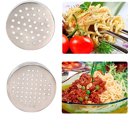 Union Tesco Edelstahl drehbar Spätzlepresse Mit 5 Nudel Form - 5