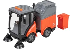 WONDERKIDS Barrendera 1/16 Fricción Sonido y Luz - Modelo elegido aleatoriamente