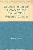 Image de Sources for Labour History
